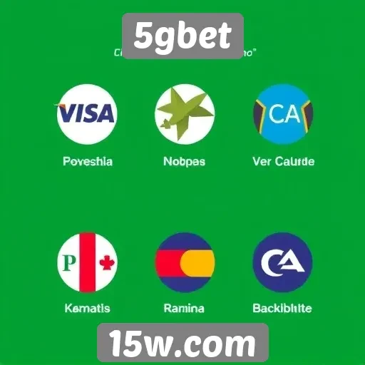 Comparativo de métodos de pagamento no 5gbet